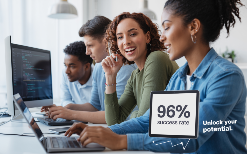 ITエンジニアの転職成功率96%！スキルアップでキャリアチャンスをつかむ方法