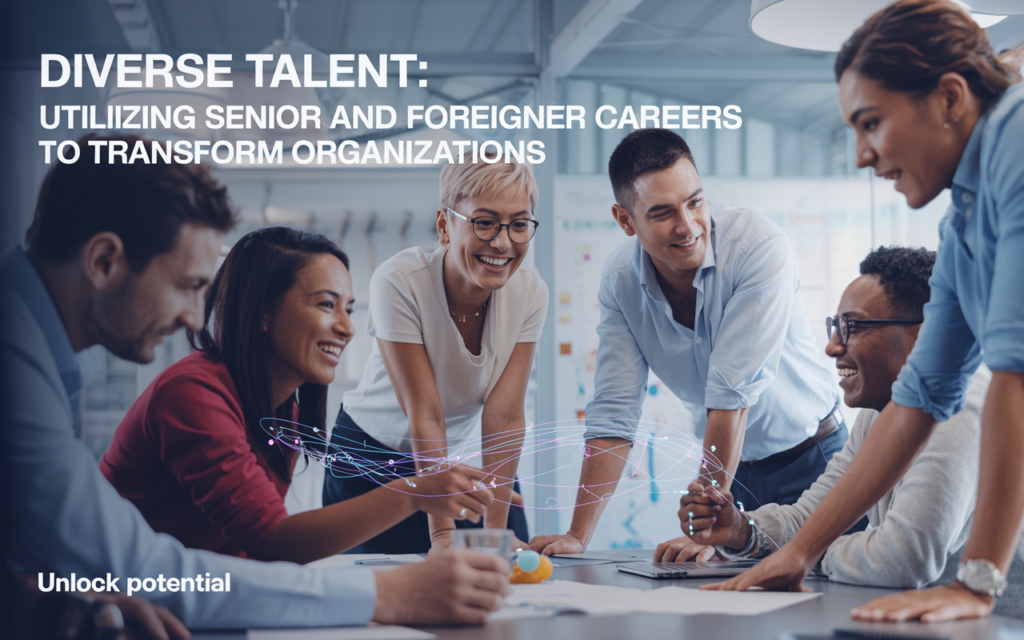 多様化する人材ニーズ：シニア・外国人キャリアの活用で組織が変わる