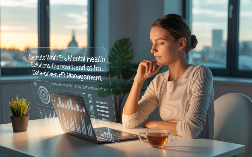 リモートワーク時代のメンタルヘルス対策：データ駆動型人事管理の新潮流