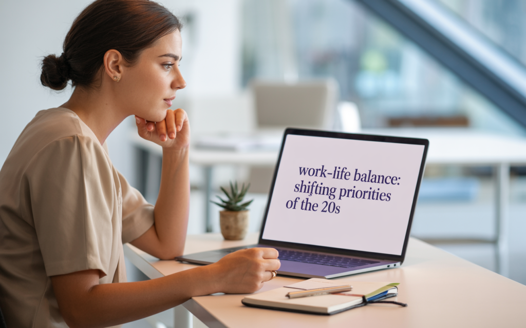 転職市場で注目されるワークライフバランスの重要性：20代の意識変化