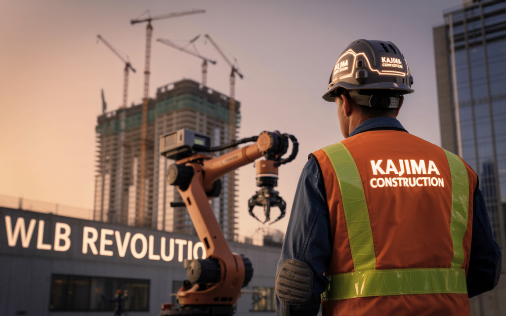 建設業界のWLB革命：鹿島建設の人手不足対策とそのビジョン