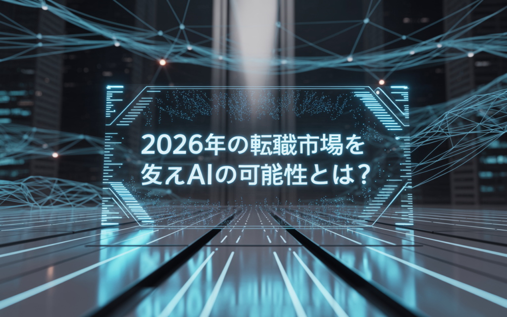 2026年の転職市場を支える生成AIの可能性とは？