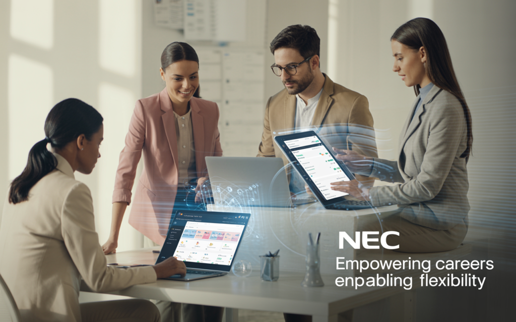 人手不足時代のキャリア自律：NECが生み出す新しい支援ツール