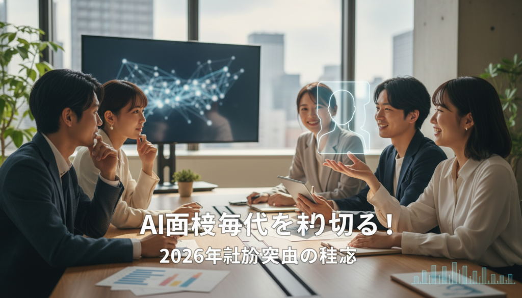 AI面接時代を乗り切る！2026年就活成功の秘訣