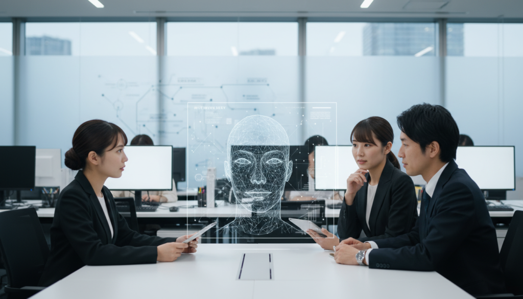 AI面接官が変える就活の未来：公平性と効率化を追求する新技術