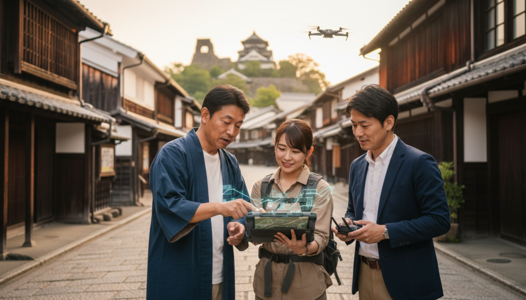 萩市とマクニカ、デジタル技術で観光振興と地域活性化へ新たな一歩