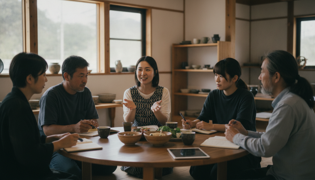 ちゃぶ台を囲んで生まれる新しい対話――洲本市の地域活性化発表会に見る持続可能なまちづくり