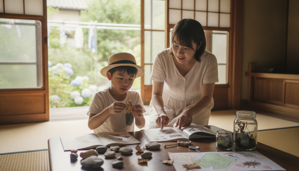 お金をかけずにできる！子どもの好奇心を育てる夏休み体験法