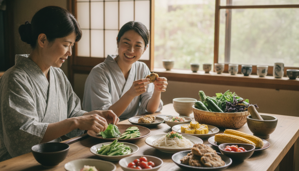 旬菜で暮らしを耕す：夏にぴったりのおばんざい体験