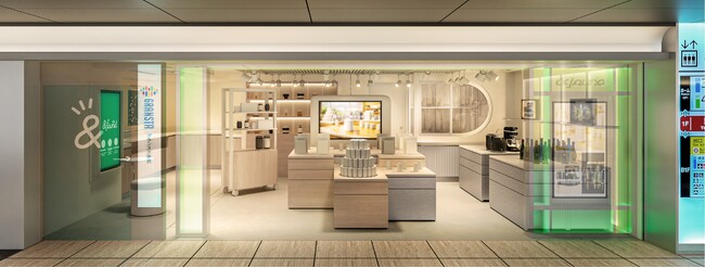 大日本印刷とJR東日本クロスステーション エキナカ ブランド体験型店舗「＆found」を開始